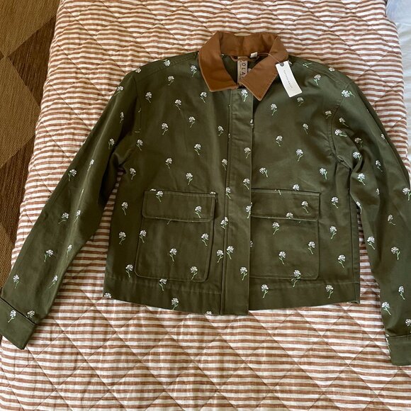 Anthropologie Floral Barn coat - Picture 2 of 2